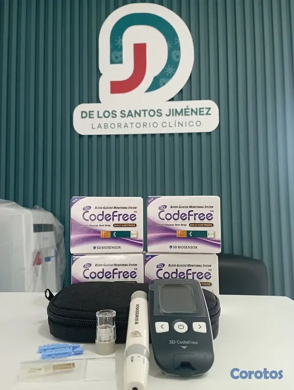Salud y Equipamiento Médico - GLUCOMETRO PARA PRUEBA DE AZUCAR EN CASA CON 50 TIRILLAS 2