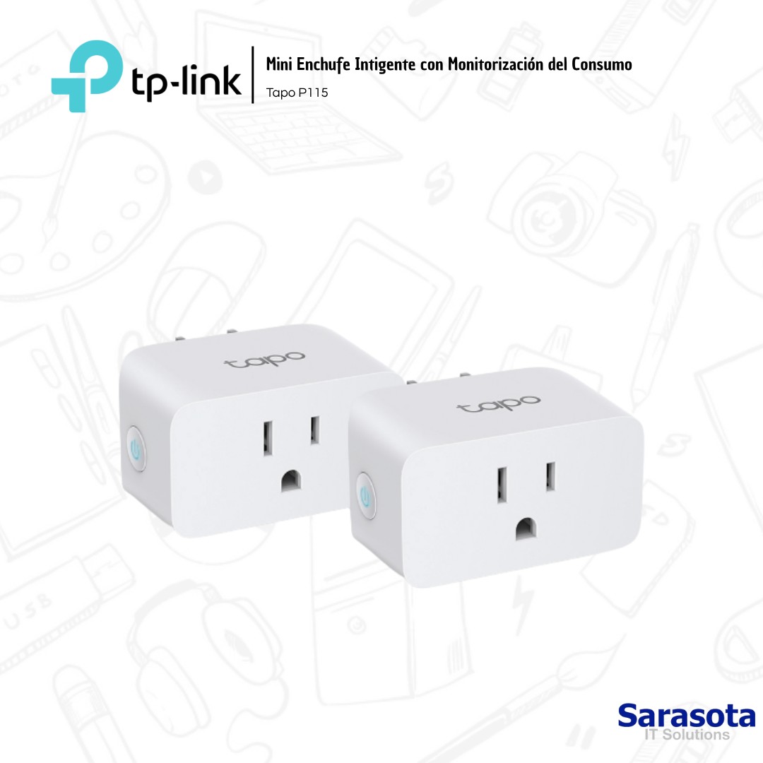 accesorios para electronica - Tp-Link Tapo Enchufe Monitorización Consumo P115 2