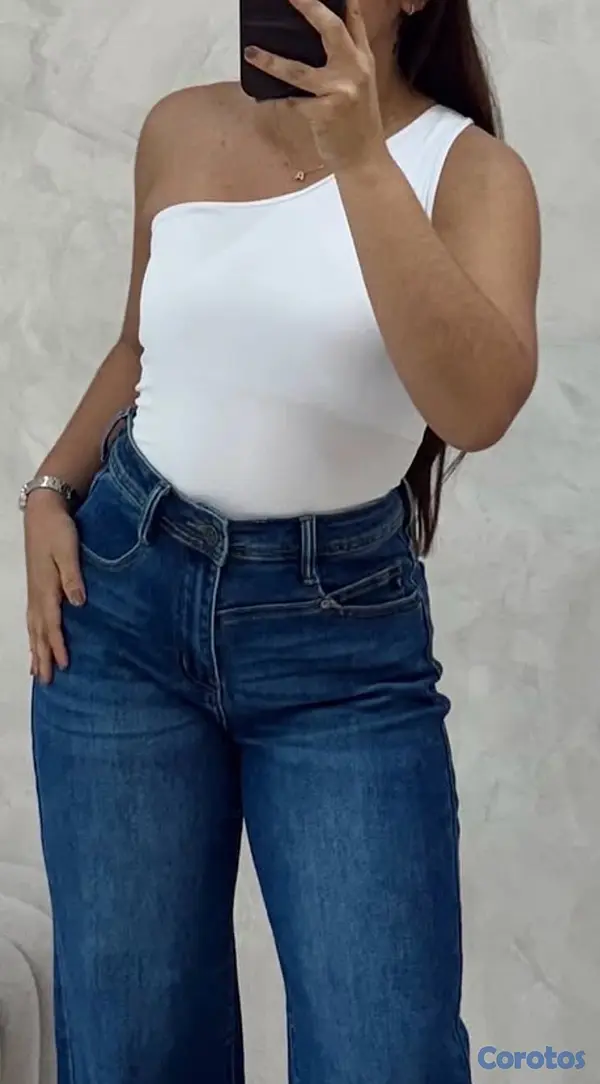 ropa para mujer - blusa body blanco  2