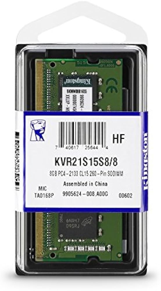 computadoras y laptops - Memorias RAM para Laptop DDR4 8GB 2666MHZ Kingston 0