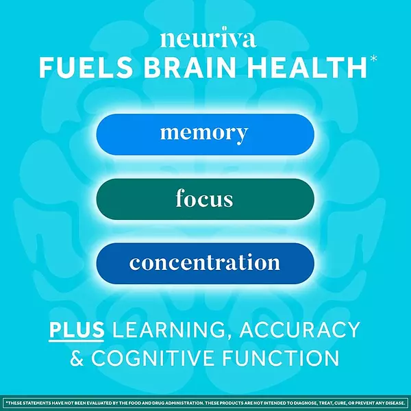 Salud y Equipamiento Médico - Neuriva Nootropic Brain Suplemento Plus 30 Capsulas 8