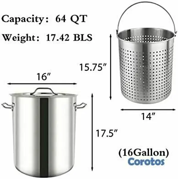 equipos profesionales - Olla en aluminio con estufa incluída 4