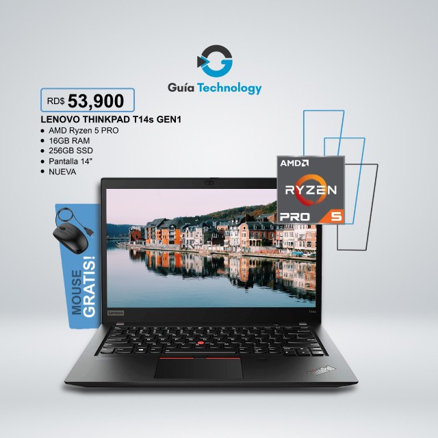 computadoras y laptops - Lenovo ThinkPad T14s Gen1