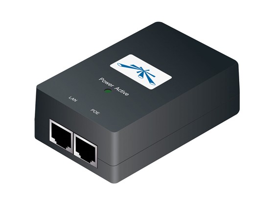 computadoras y laptops - UBIQUITI POE-48-24W POWER OVER ETHERNET INJECTOR - 110 V AC, 220 V AC INPUT - 48 0
