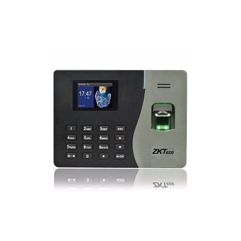 equipos profesionales - Reloj Biometrico Ponchador De Asistencia ZKTeco reloj digital de huellas. 4