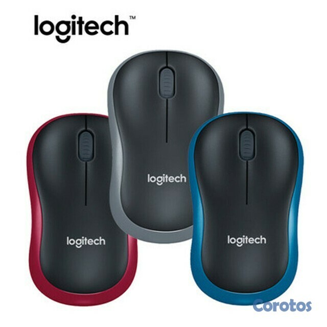 computadoras y laptops - MOUSE LOGITECH M185 INALAMBRICO MINI OPTICO AZUL USB NANO RECEIVER - SMART SLEEP 1