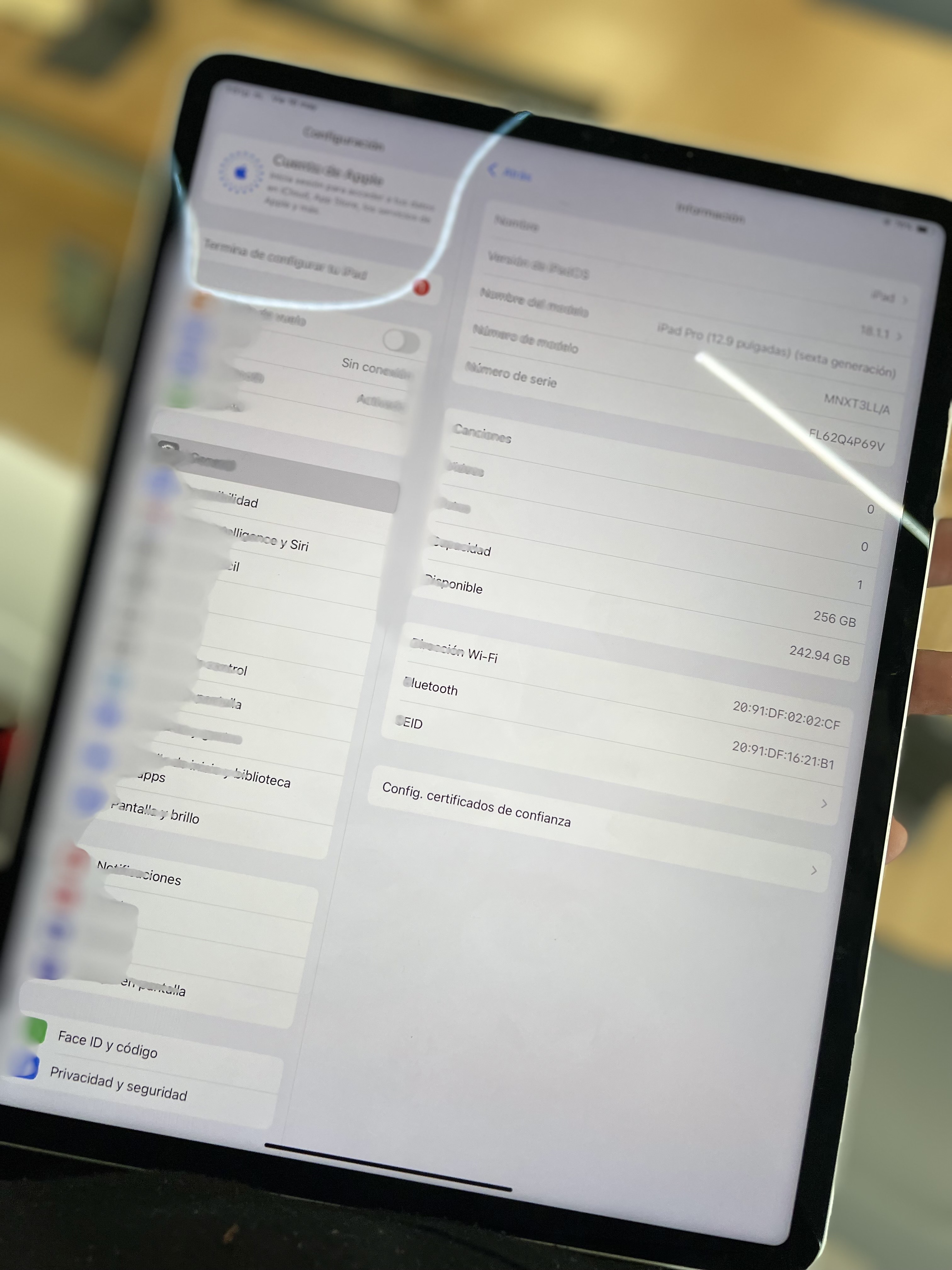 celulares y tabletas - IPAD PRO M2 (12.9 PULGADA) 6Th GENERACIÓN256Gb 6