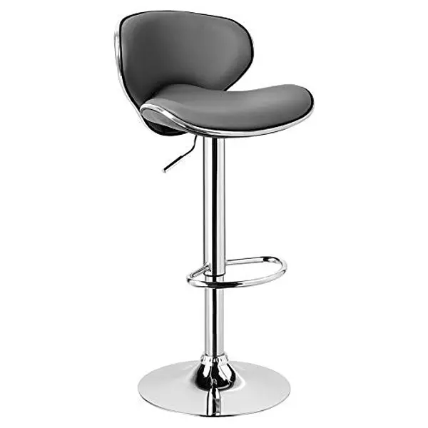 decoración y accesorios - Taburete De Bar, Barra, Silla Alta, Desayunador Sillas Altas NEGRO y BLANCO 5