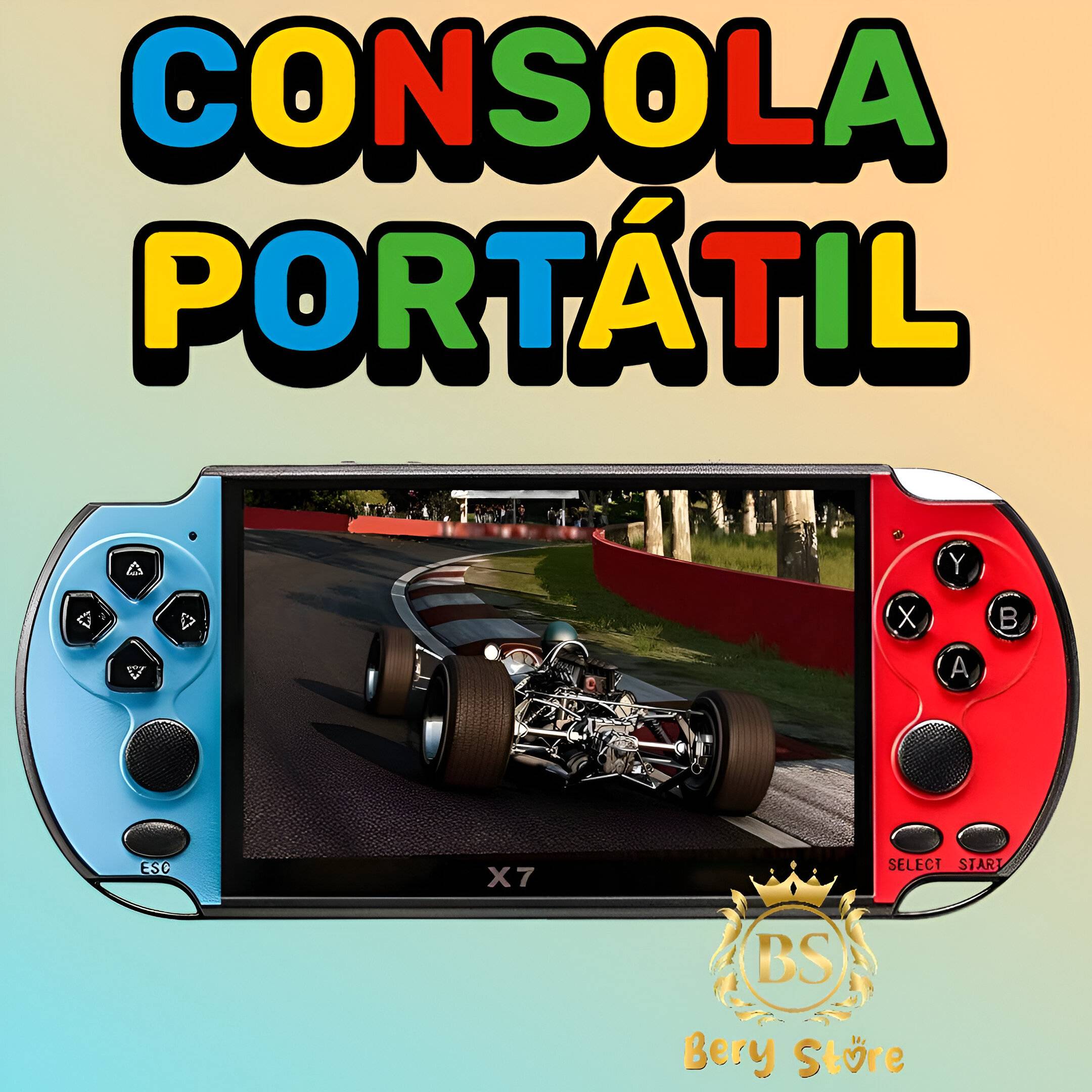 consolas y videojuegos - 🎀 CONSOLA DE VIDEOJUEGOS PORTATIL MP5 Y X7 | CONSOLA PORTATIL | CONSOLA RETRO | 9