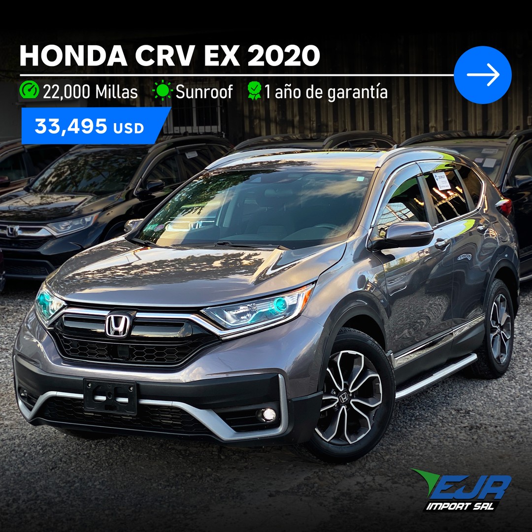 jeepetas y camionetas - HONDA CRV EX 2020 4X4 0