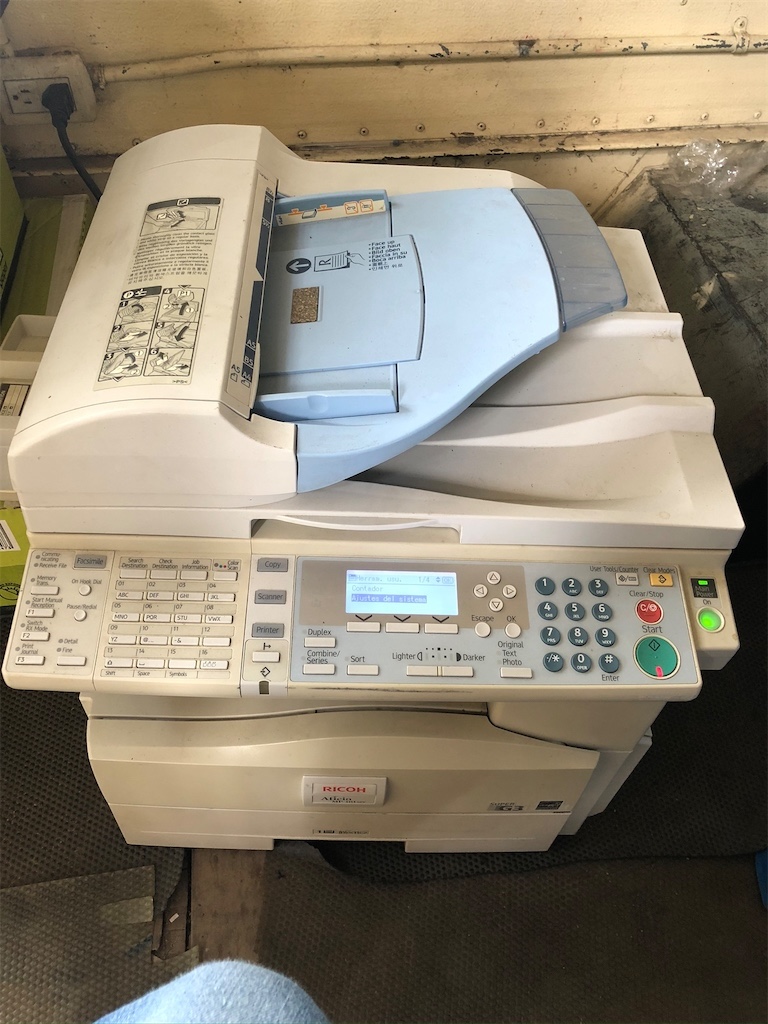 impresoras y scanners - Copiadora e Impresora Aficio MP 161 spf