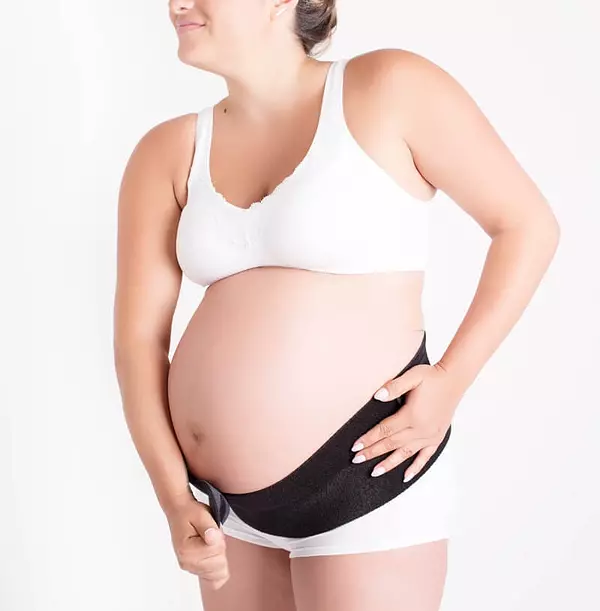 cuidado y nutricion - Soporte para embarazadas barriga cinturón de maternidad faja 2