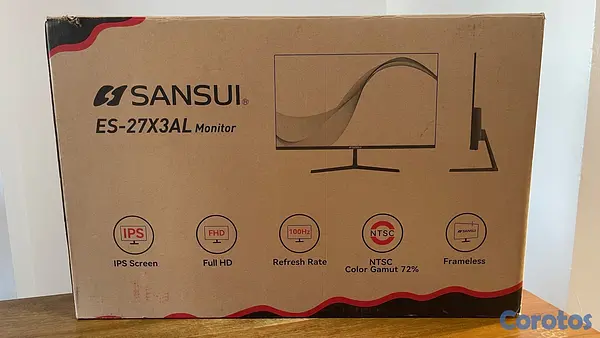 computadoras y laptops - Monitor SANSUI 27” 2