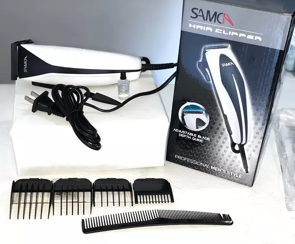 salud y belleza - Abejon Samca Potente 4 Peines Maquina Cortadora Cabello 2