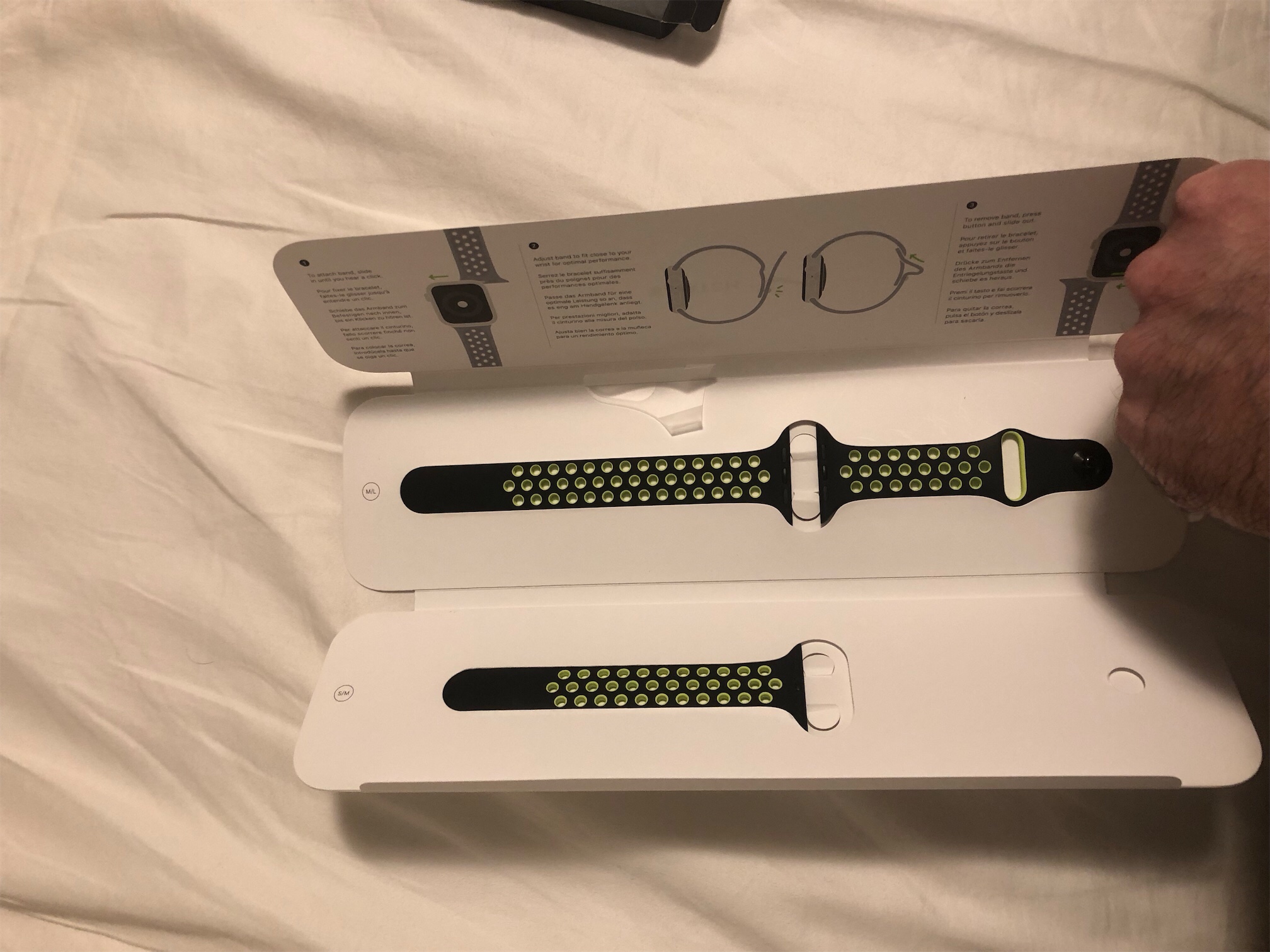 accesorios para electronica - Correa para apple watch 42,44 y 45mm Nike original