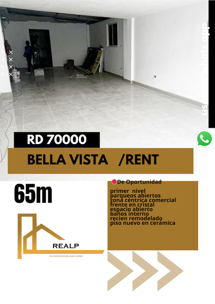 oficinas y locales comerciales - Local en bella vista primer nivel  0