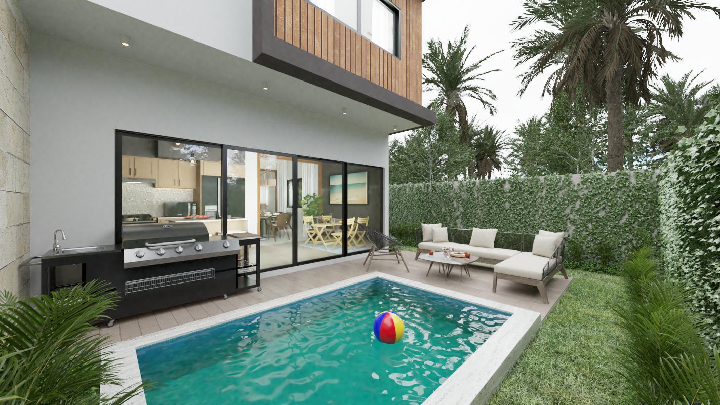 casas vacacionales y villas - VILLAS A LA VENTA EN PUNTA CANA- REPUBLICA DOMINICANA 1