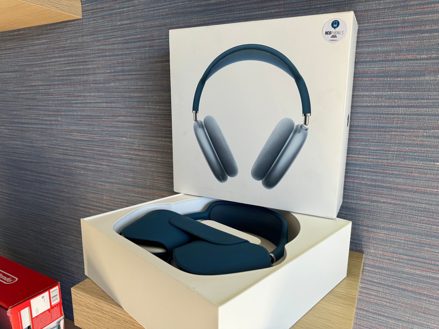camaras y audio - Airpods Max Azul Como Nuevo en su Caja , 100% Originales RD$ 25,500 NEG| Tienda 1