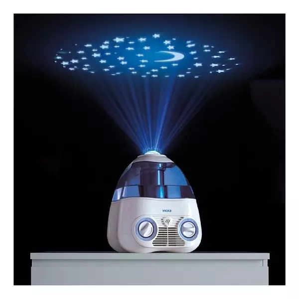 Salud y Equipamiento Médico - Humidificador De Vick V3700 Noche Estrellada Envio Gratis 2