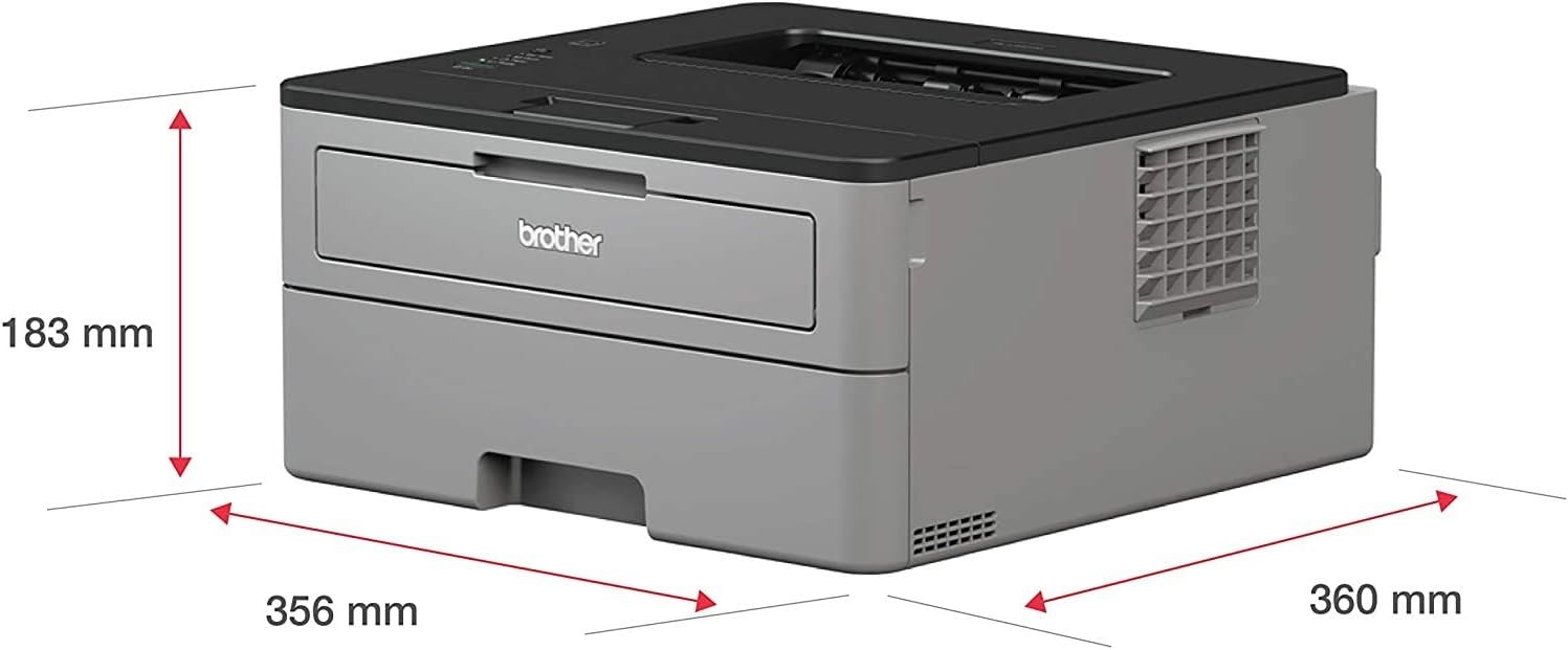 impresoras y scanners - Brother HLL2300D impresora láser monocromática USB Impresión Duplex 2