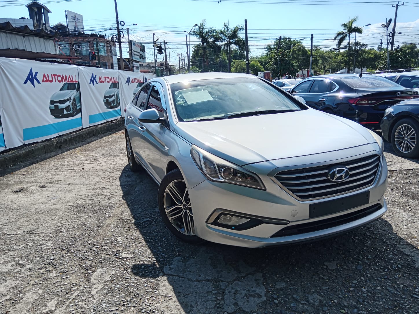carros - HYUNDAI SONATA LF 2016 GRIS MECANICO 2