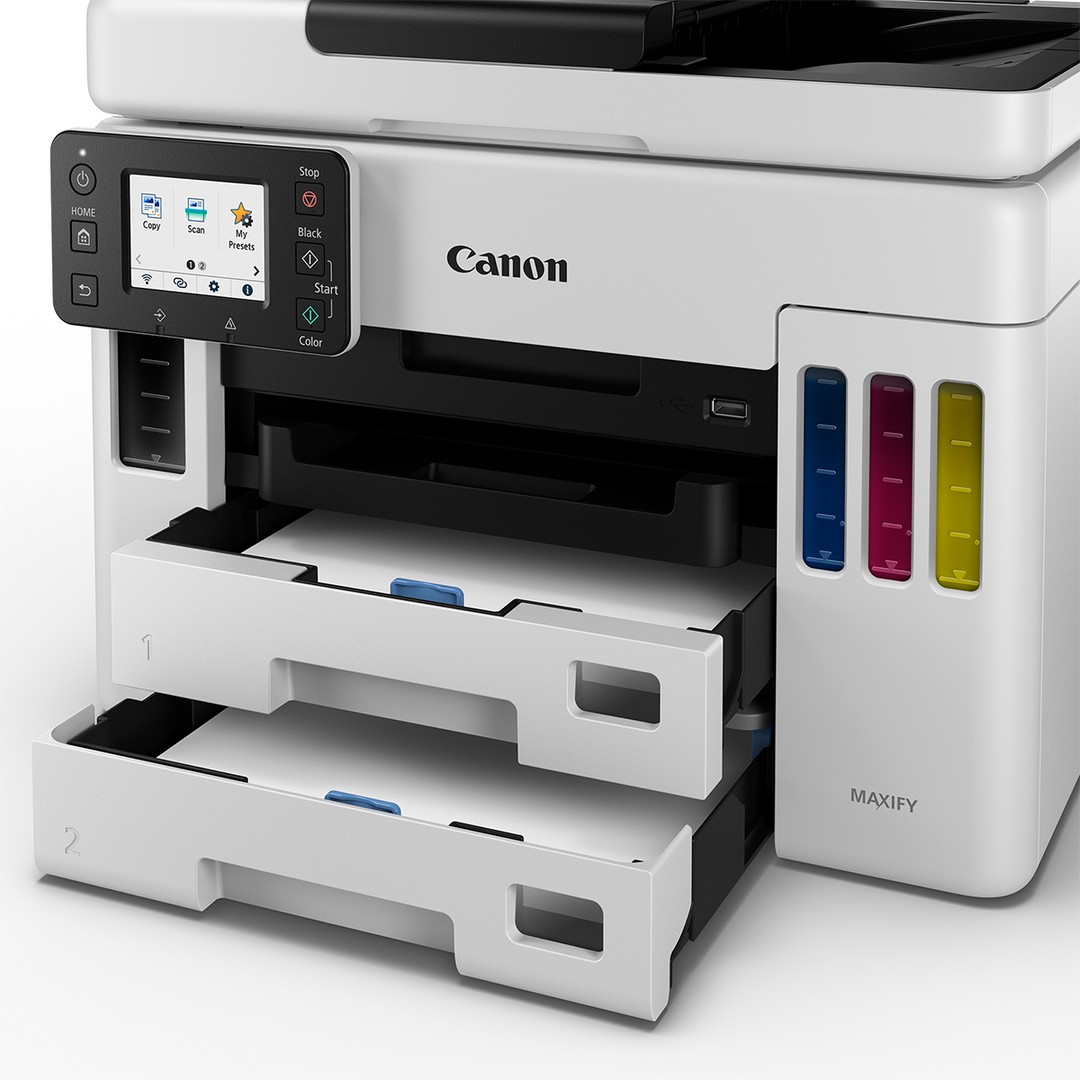 impresoras y scanners - GX7010 CANON MAXIFY, SISTEMA TINTA CONTINUA, DE FABRICA ,COLOR, 45PPM  2