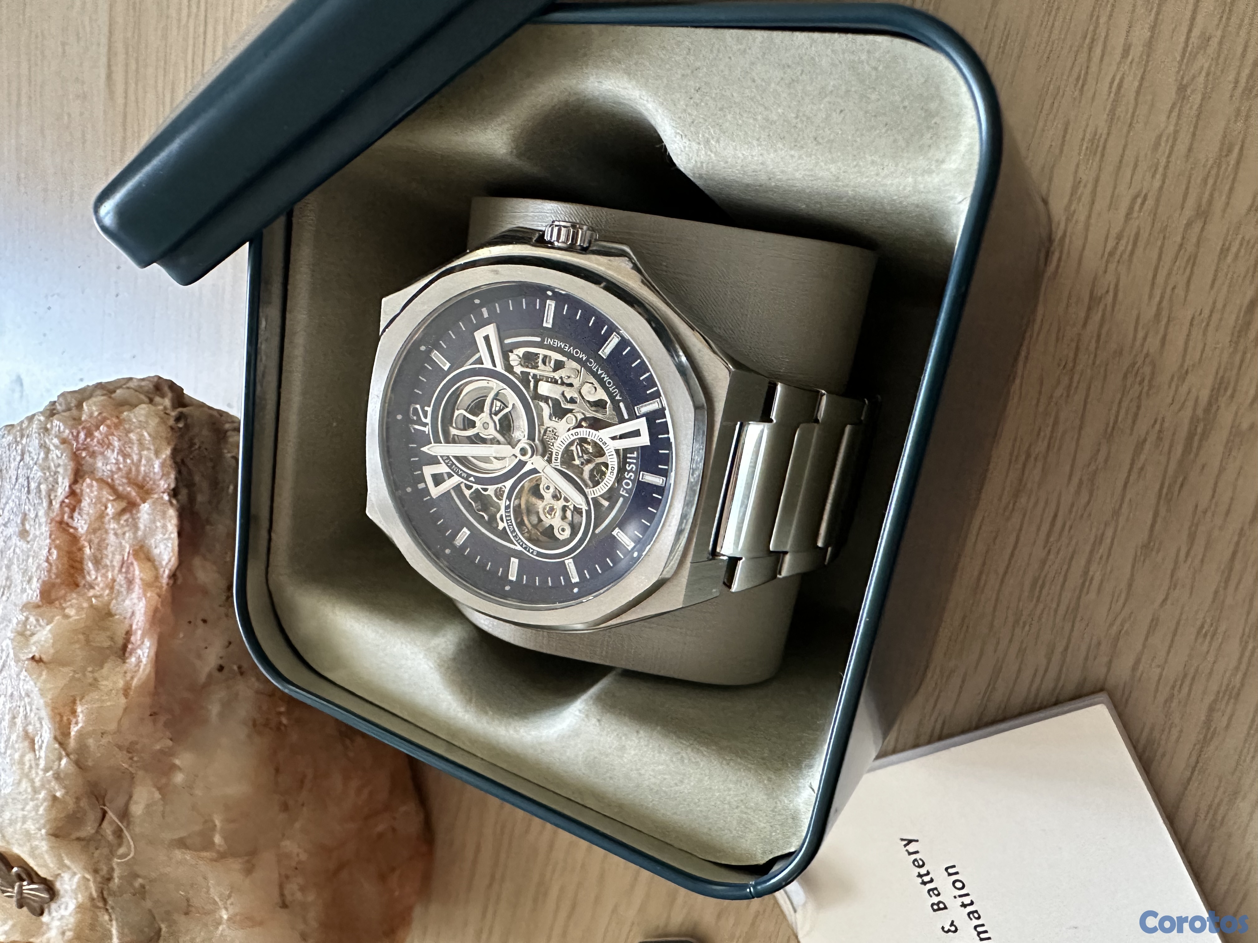 joyas, relojes y accesorios - Vendo reloj Fossil Evanston automatic  2