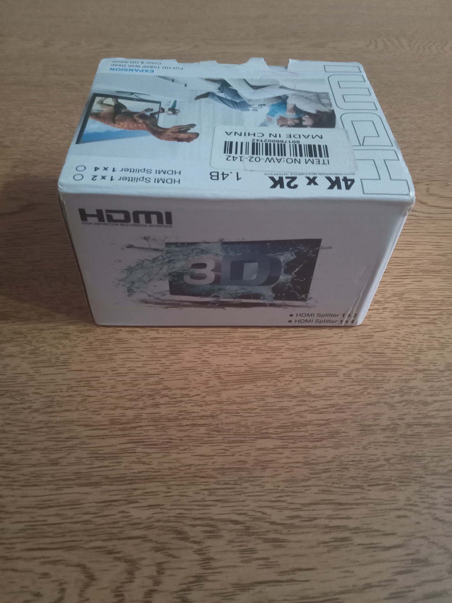 tv - Splitter HDMI Interfaz multimedia de alta definición HD 4k

1X4