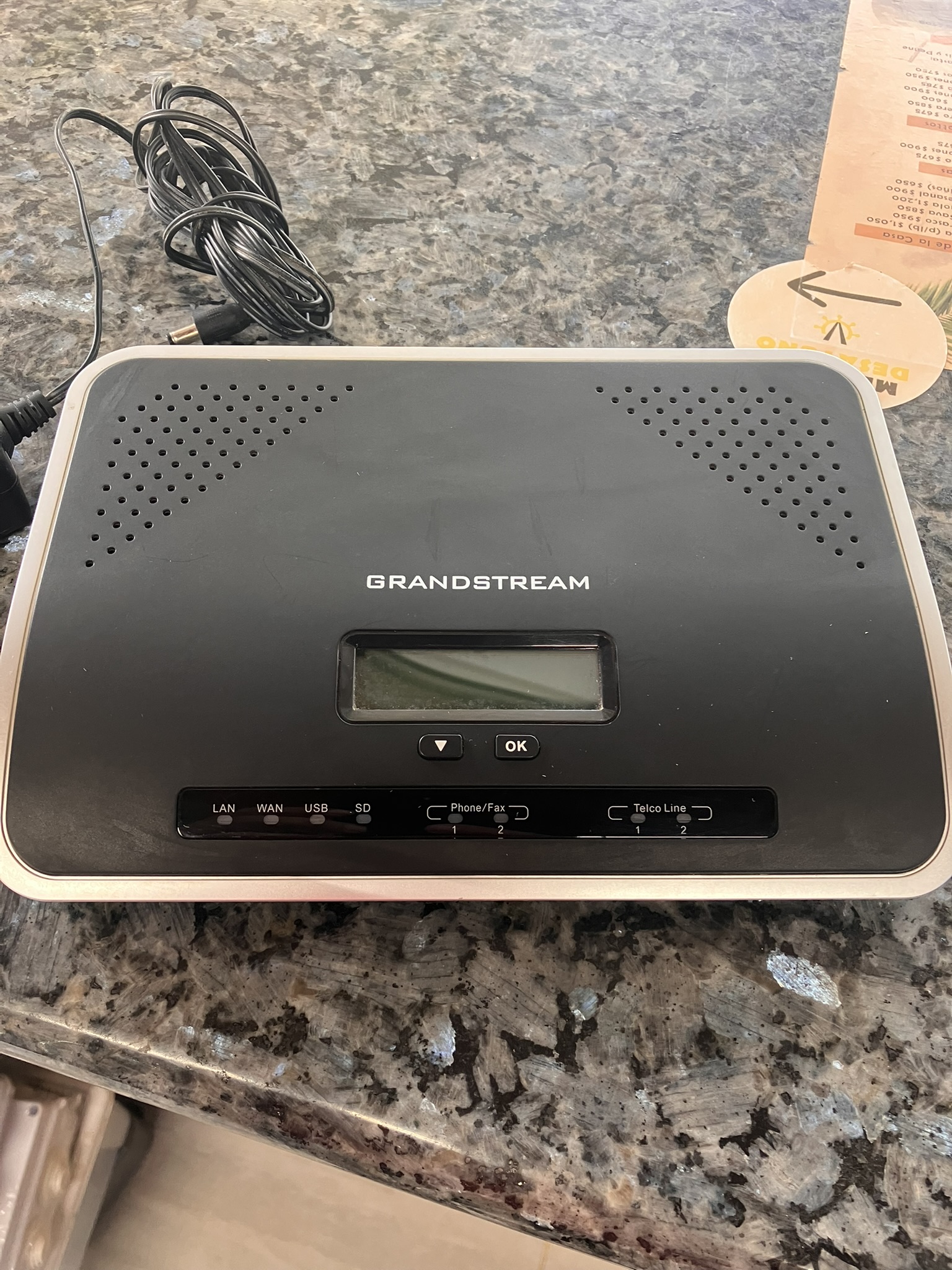 otros electronicos - Grandstream UCM6202 IP PBX VOIP