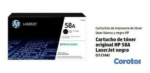 impresoras y scanners - ESPECIAL DE TONER ORIGINALES HP 58A - CF258A 