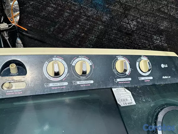electrodomesticos - lavadora lg semiautomática de 30 lbs buen estado 5