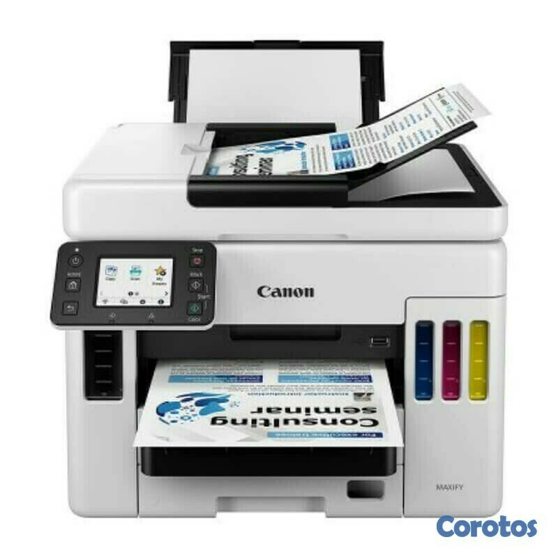 impresoras y scanners - MULTIFUNCIONAL CANON MAXIFY  GX7010 ,BOTELLA DE TINTA  2