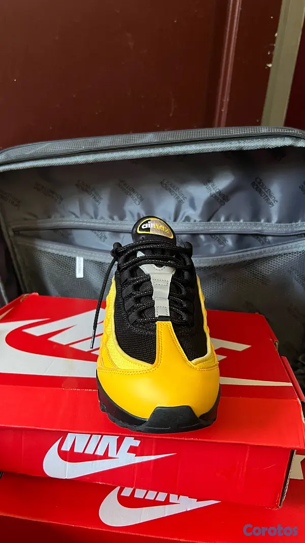 zapatos para hombre - nike air max 95 OG black gold 100% originales 4