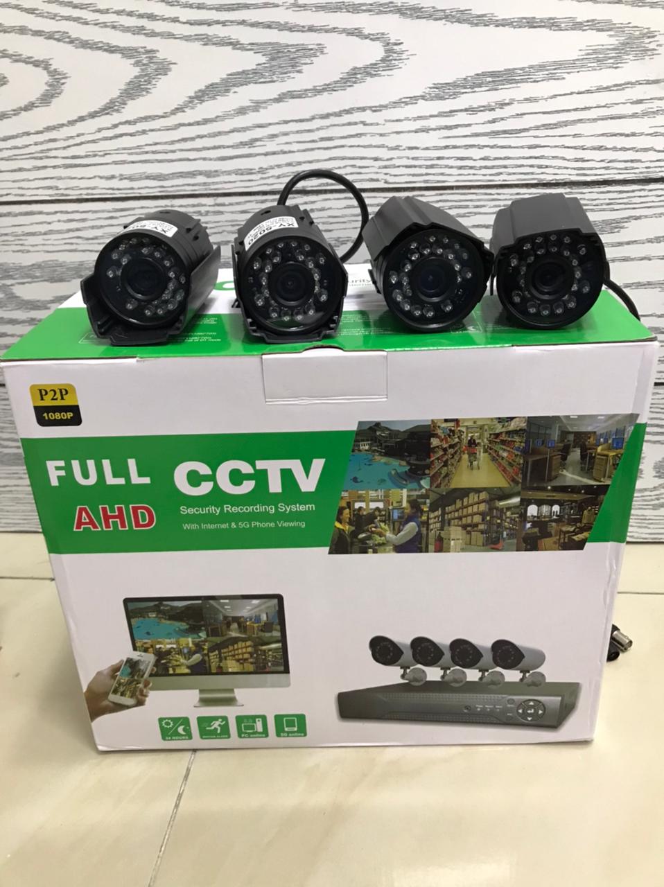 camaras y audio - KIT 4 CAMARAS + CABLE + DVR + MOUSE  3
