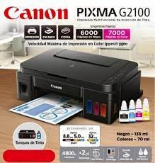 impresoras y scanners - CANON G2110 MULTIFUNCIONAL PIXMA (IMPRIME, COPIA, ESCANEA), SISTEMA TINTA CONTIN