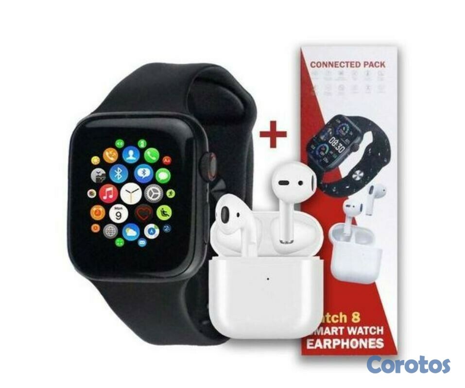 otros electronicos - Smart watch 8 dm01, audifono inalambrico bluetooth 3