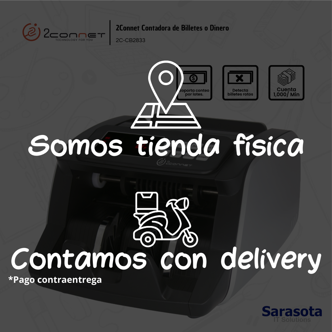 accesorios para electronica - 2Connet Contadora de Billetes o Dinero 1