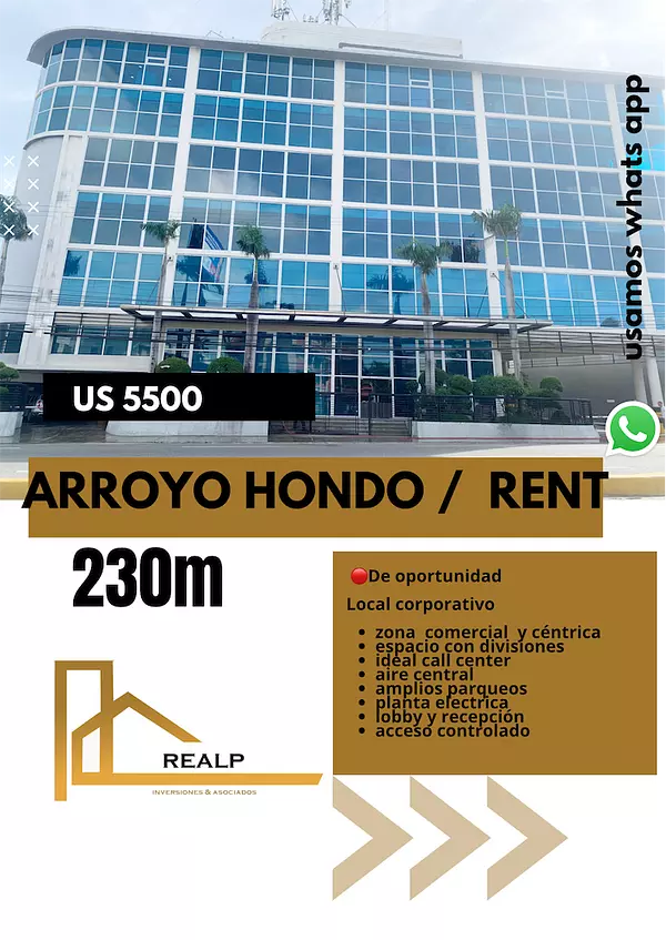 oficinas y locales comerciales - Local corporativo en Arroyo hondo 1