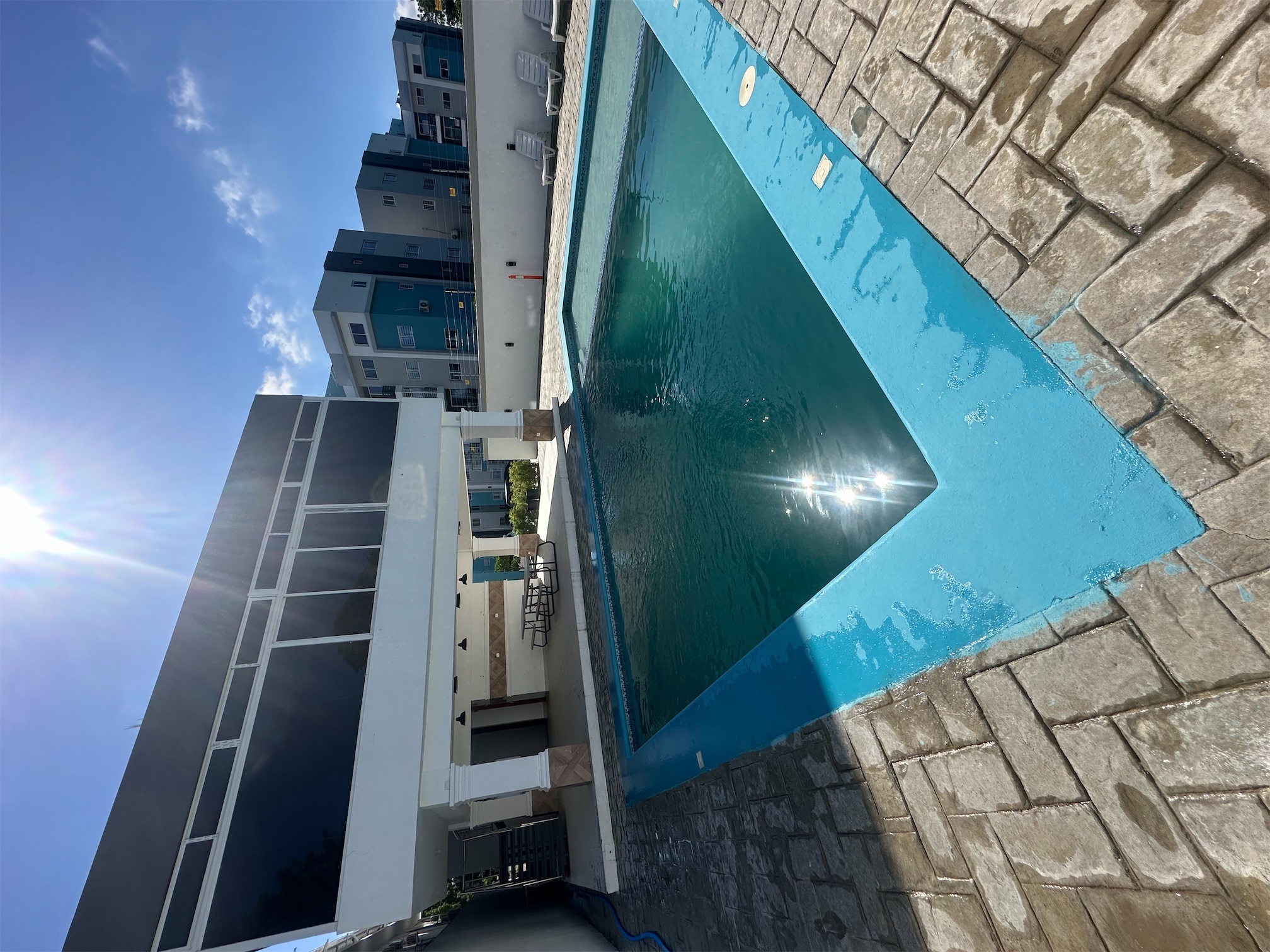 apartamentos - 4to nivel con piscina común y derecho a azotea en Tamboril 🤩📍 1