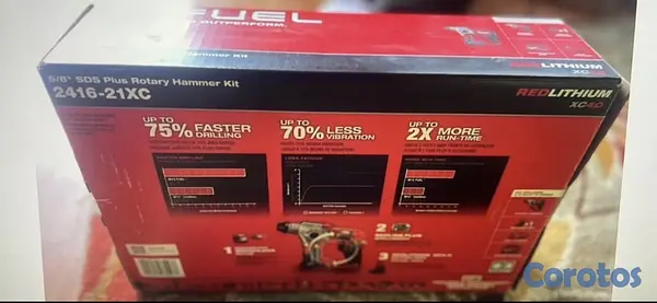 equipos profesionales - Rotomartillo milwaukee sds plus M12 5/8 2