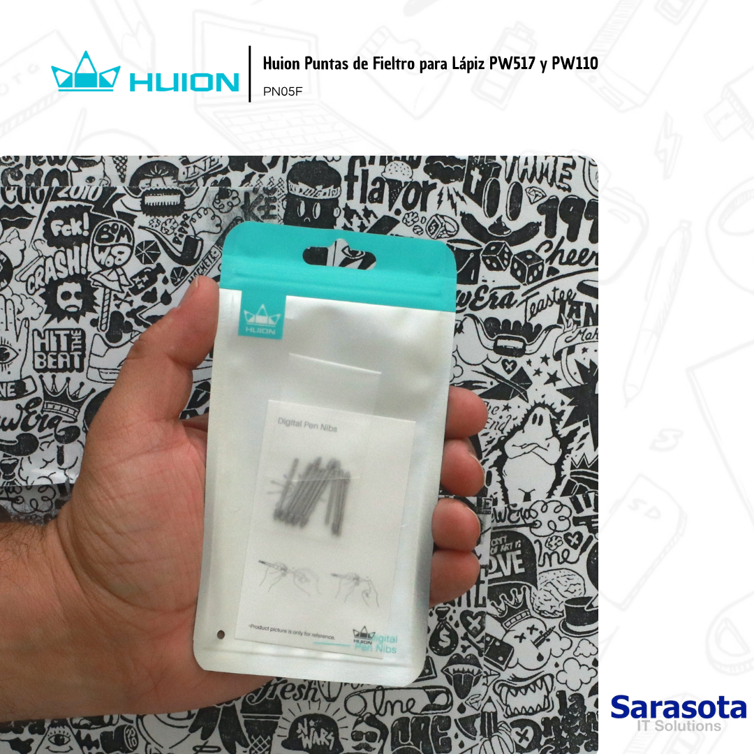 accesorios para electronica - Huion Puntas de Fieltro para Lápiz PW517 y PW110 1