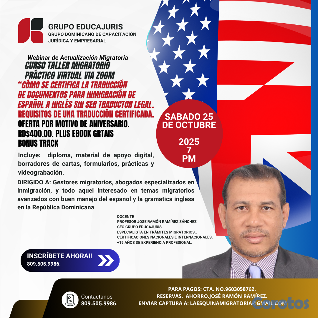 cursos y clases - Saga de cursos migratorios 8