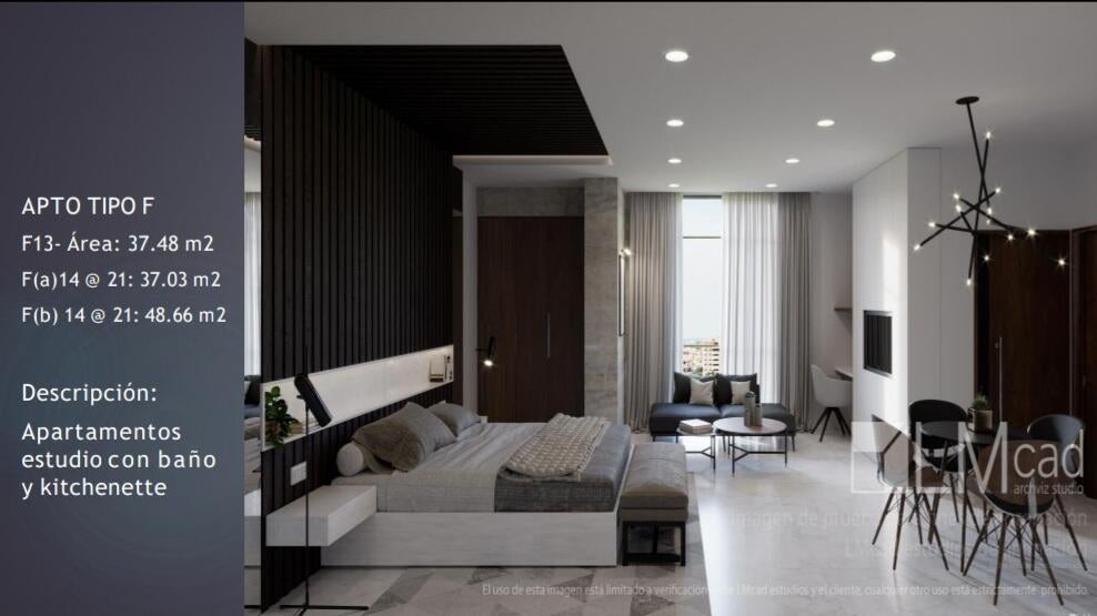 apartamentos - Apartamentos de una habitación y tipo suites Alta rentabilidad de su inversión. 6