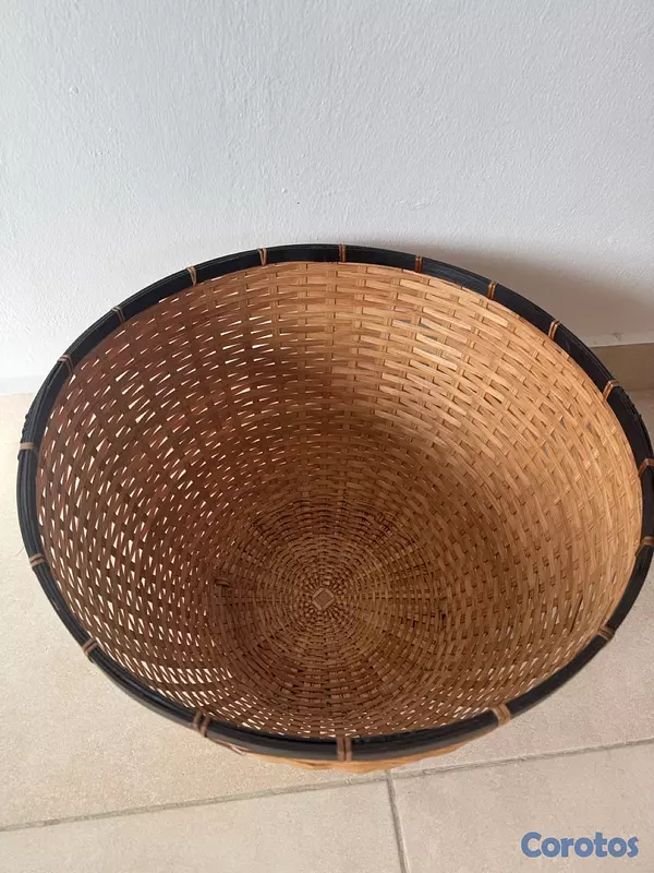 muebles y colchones - Canasta de Bambú  2