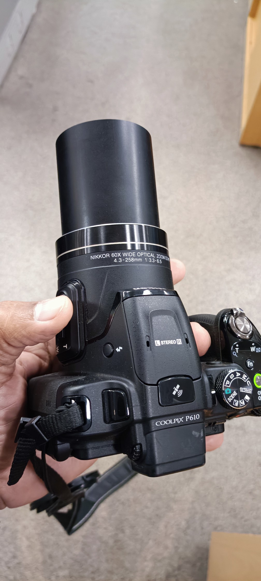 camaras y audio - Nikon Coolpix P610 63x zoom 1440 mm.  Excelentes condiciones 3