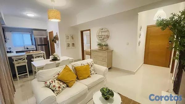 apartamentos - Apartamento amueblado en Ensanche Naco en alquiler 7