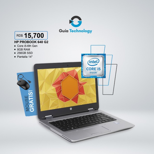 computadoras y laptops - HP ProBook 640 G2 Core i5