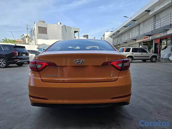 carros - HYUNDAI SONATA LF 2018 NARANJA  12