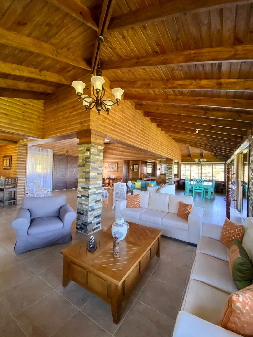 casas vacacionales y villas - Casa de Montaña en Constanza  7