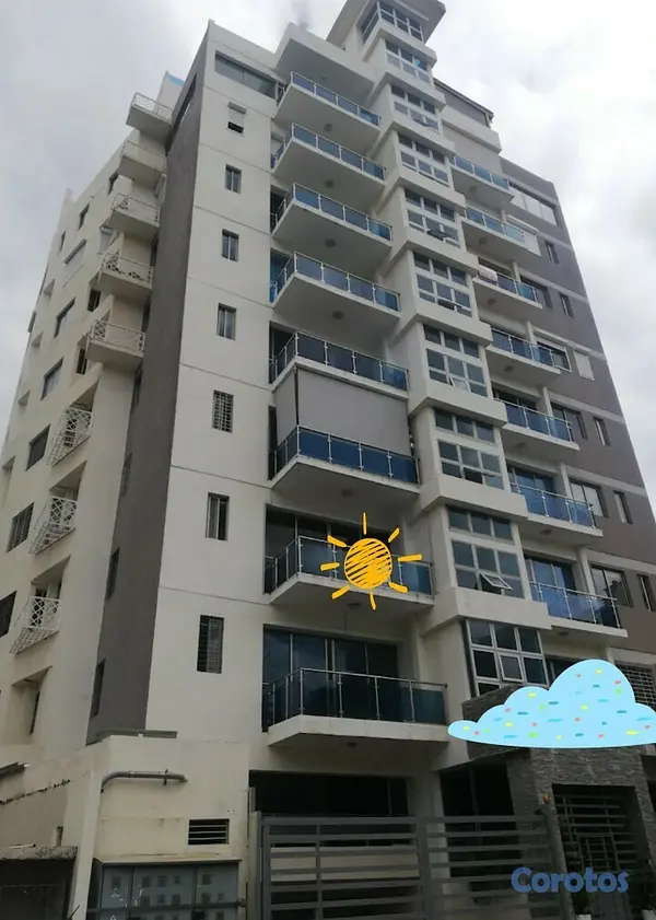 apartamentos - Vendo apartamento en torre familiar sector naco 1